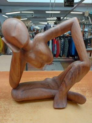 Statua legno